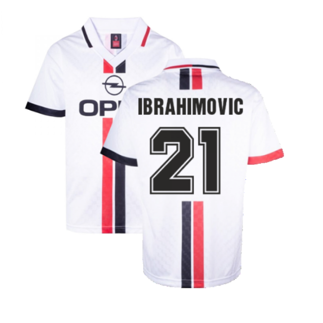 Official Away Ac Milan Ibrahimovic Jersey 2023-2024 Flexible