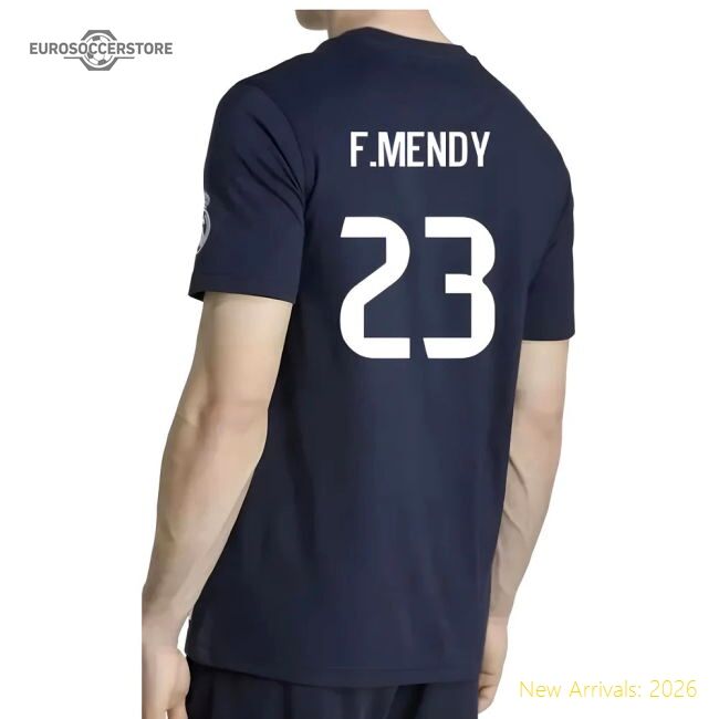 Authentic Home Real Madrid F.mendy Jersey 2025-2026 Flexible