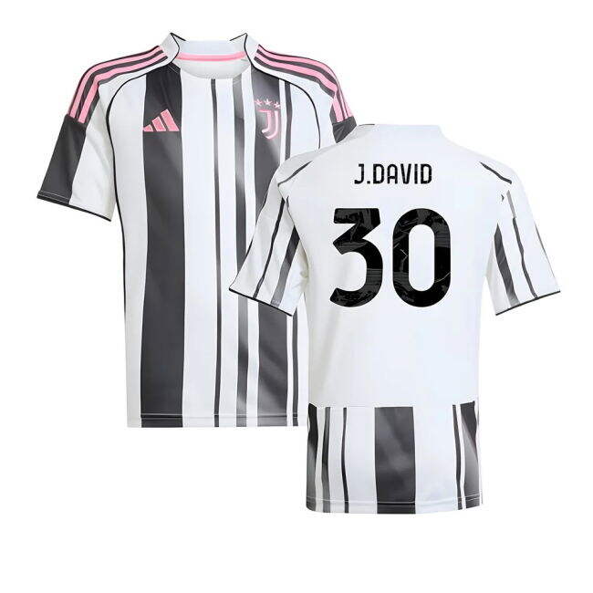 2025-2026 Juventus Home Jersey (Kids)