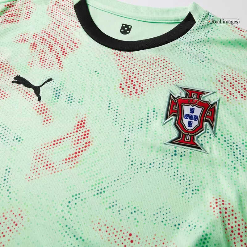 Portugal Away Soccer Jersey 2025 - Women's Euro Authentic Kit