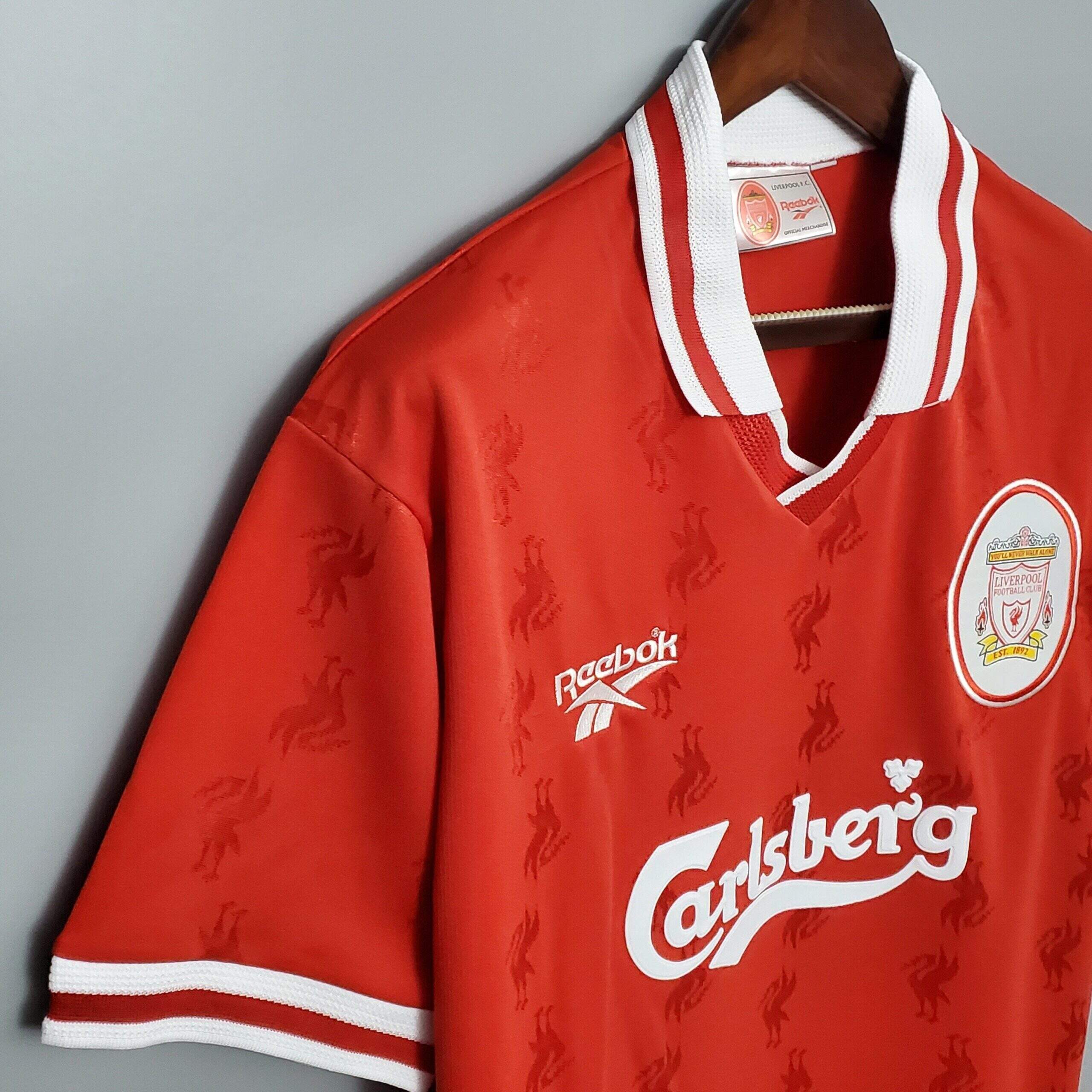 1996-1997 Liverpool home retro kit