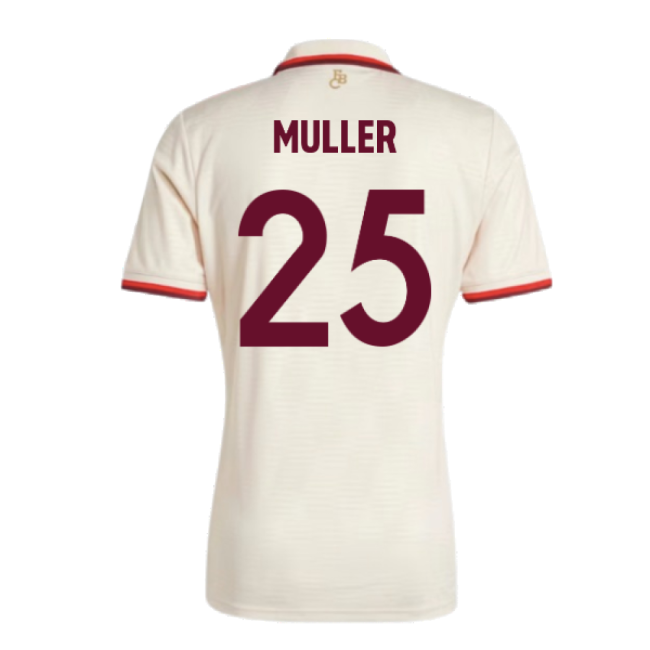 Bayern Muller #25 Ultra Comfort Committed Updated Design Fan Jersey