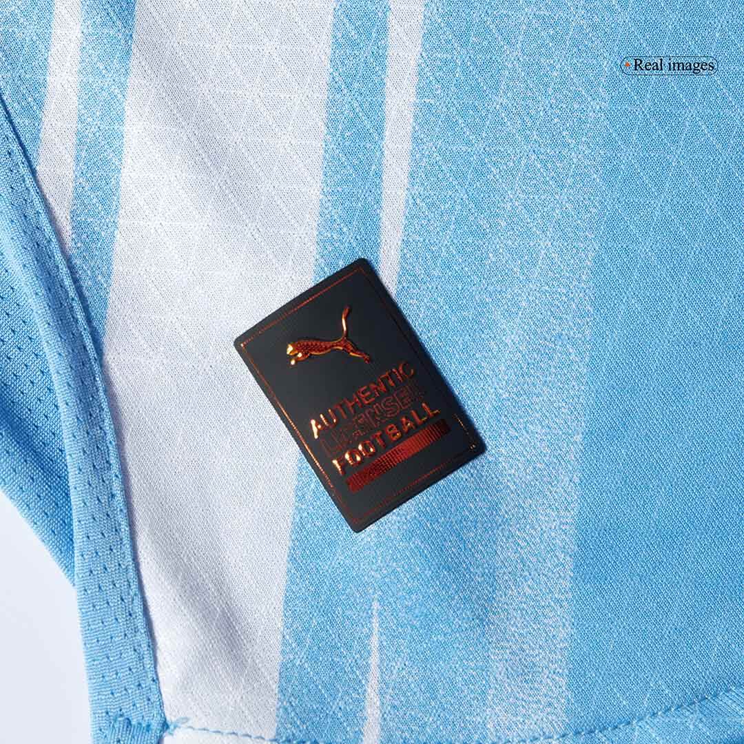 Manchester City Home Authentic Soccer Jersey 2025/26