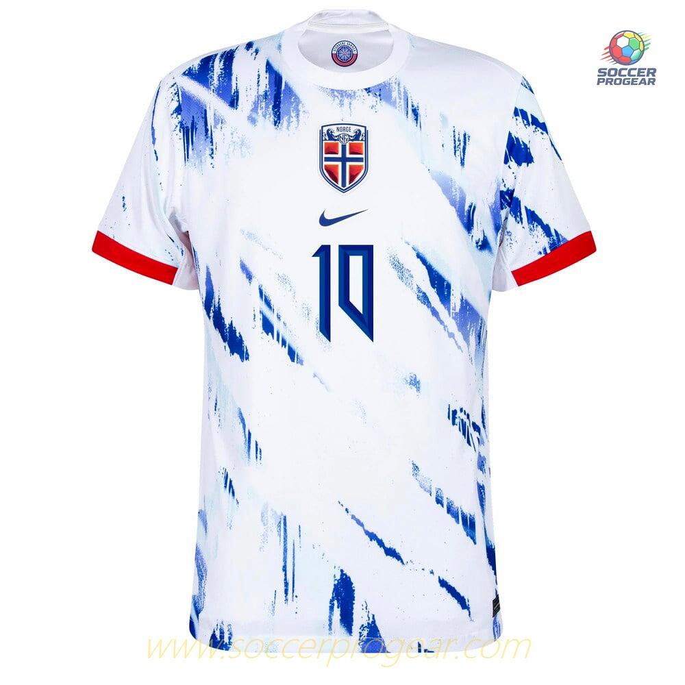 Norway Away Team Jersey 2024/25 Collection Odegaard
