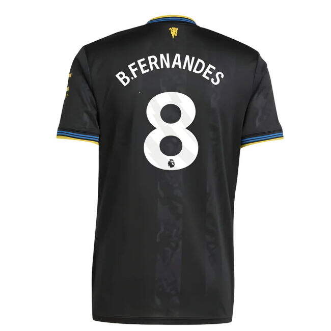 Pro Series Devoted Football Manchester United Third Shirt B Fernan...