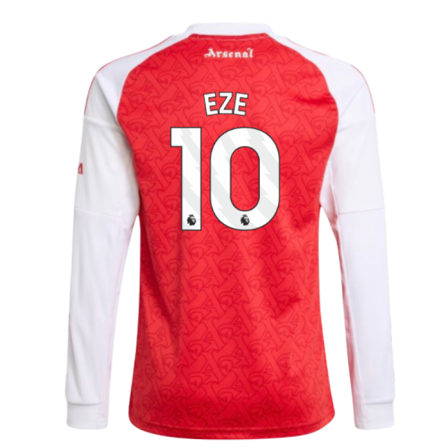 2025-2026 Arsenal Long Sleeve Home Kit (Kids) (Eze 10)