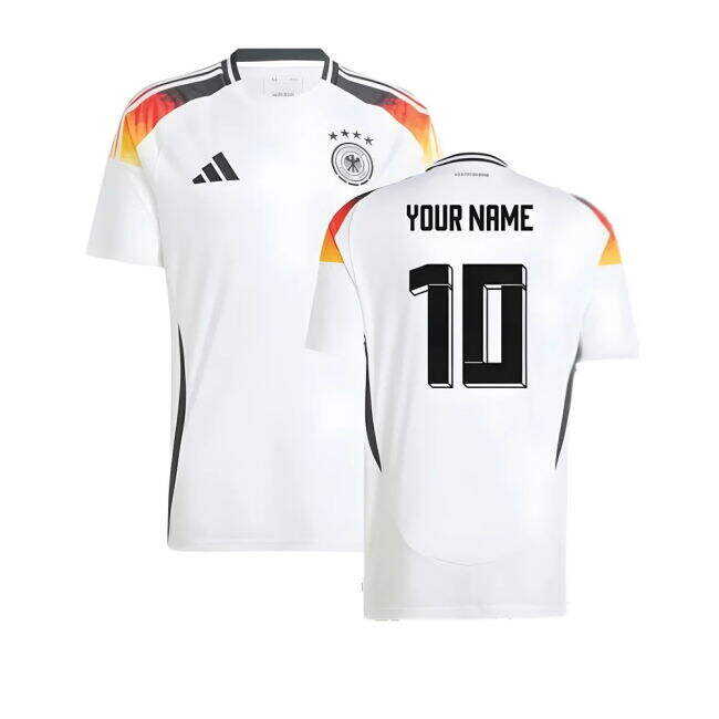 Convenient 2024-2025 Germany Home Shirt (Your Name) Good Quality