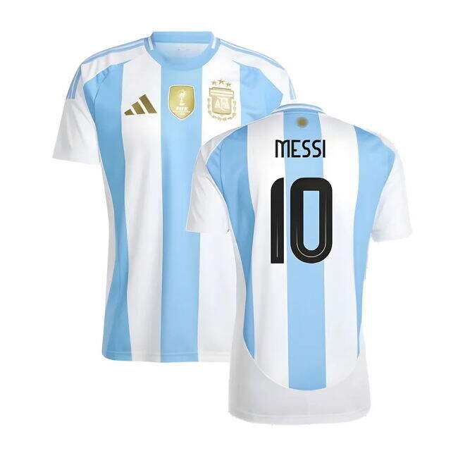 National 2024-2025 Argentina Home Shirt (Messi 10) Team