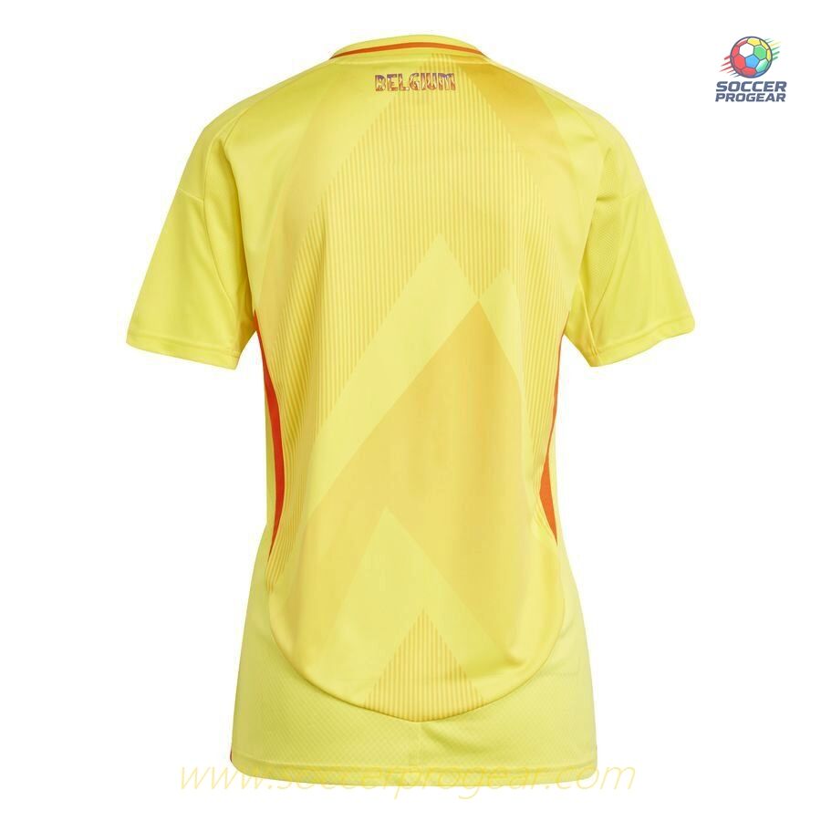 Belgium Euro 2025 Season Women's Away Football Team Jersey