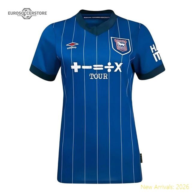 2024-2025 Ipswich Home Shirt (womens) - Cost-effective - Match Day Jersey