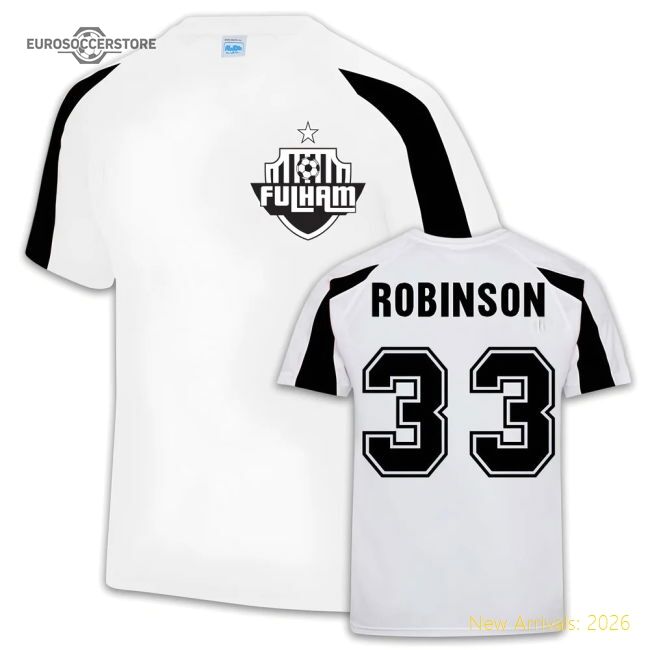Fulham Barclays League Antonee Robinson Training Jersey Smart Fabric