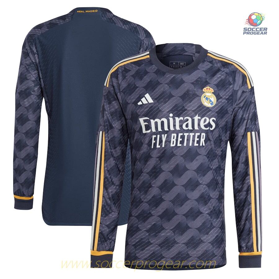 Real Madrid Team Shirt 2023 2024 Away LS Edition