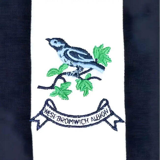 Authorized West Bromwich Albion 1969-1971 Retro Football Shirt