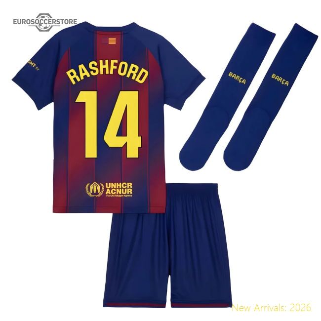 Barcelona Laliga Rashford Home Pro-level Jersey Adidas Climacool