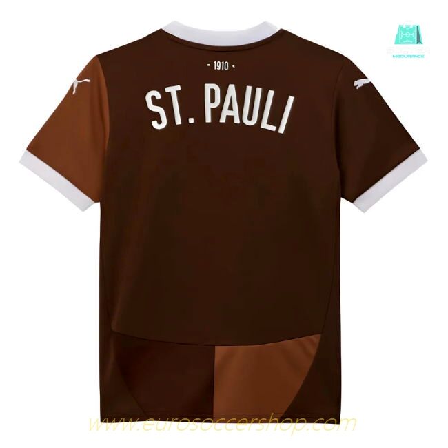 2024-2025 St Pauli Home Shirt (Kids)
