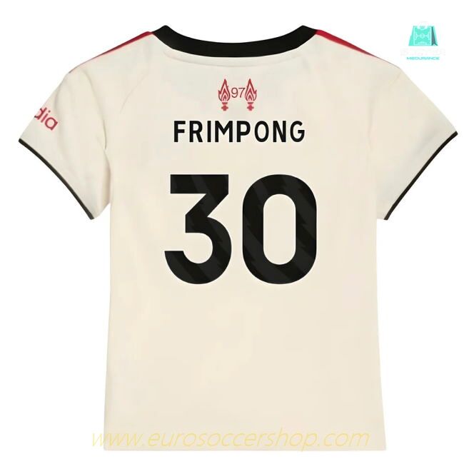 2025-2026 Liverpool Away Baby Kit (Frimpong 30)