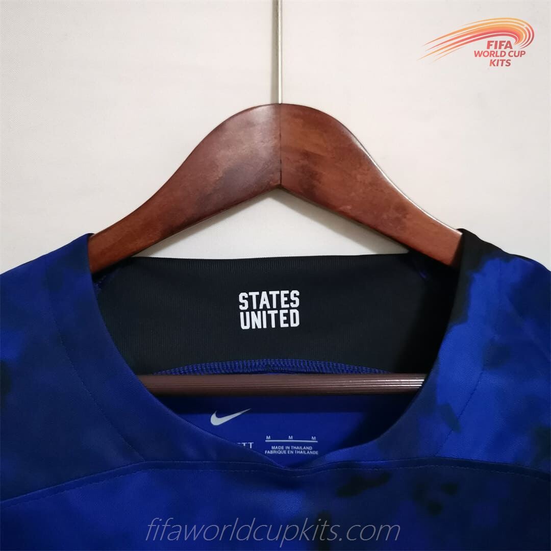 Visiting Soccer Kit of USA 2022 year FIFA World Cup
