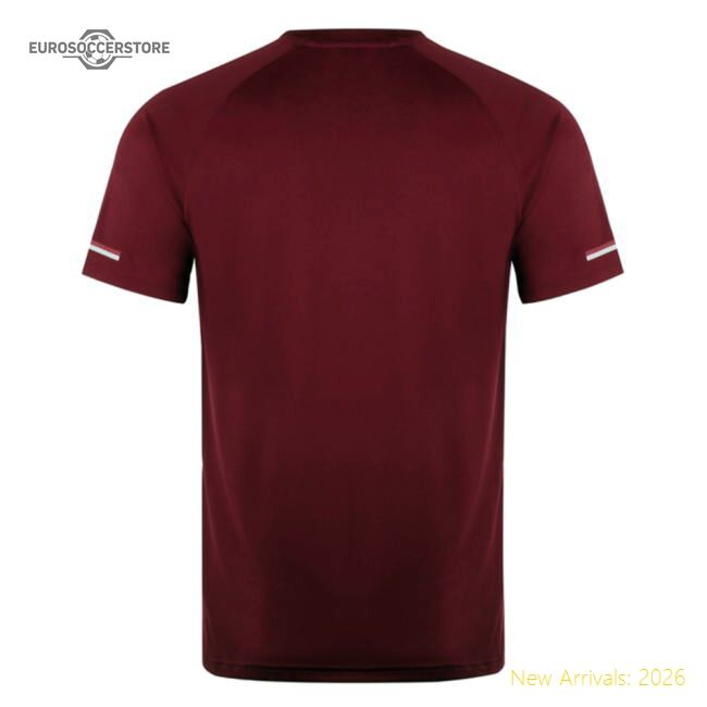 Official Fan-Favorite 2025-2026 As Monaco Training Shirt (Bordeaux)