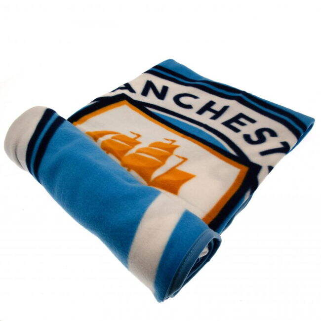 Men's Manchester City FC Pulse Fleece Blanket