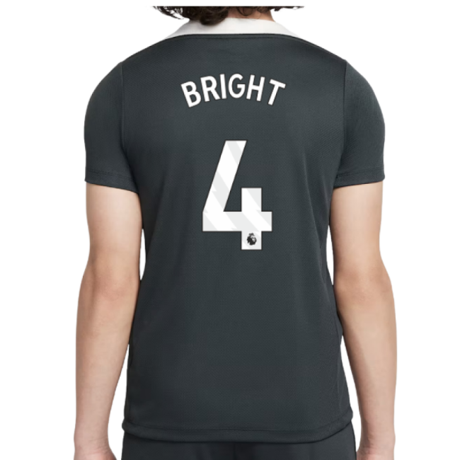 2025-20 Chelsea Training Football Shirt Bright Name Number L S Kids