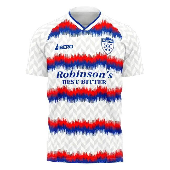 2025-2026 Stockport Away Kit for