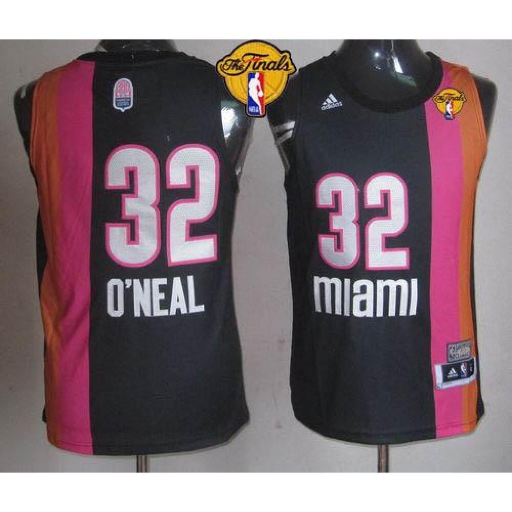 Collector's Item Affordable Men's MIA #32 Shaquille Black Basketball Jersey