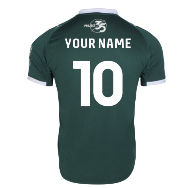vintage 2025-2026 Plymouth Argyle Home Shirt (Your Name)