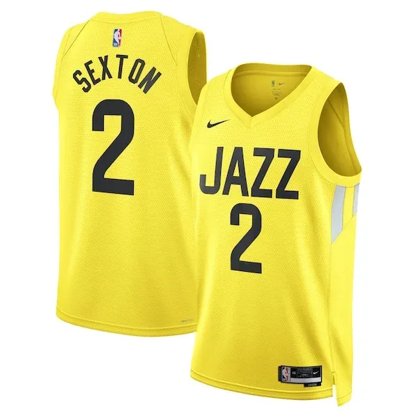 Collin Sexton UTA Swingman Jersey - top-tier authentic-jersey - Icon