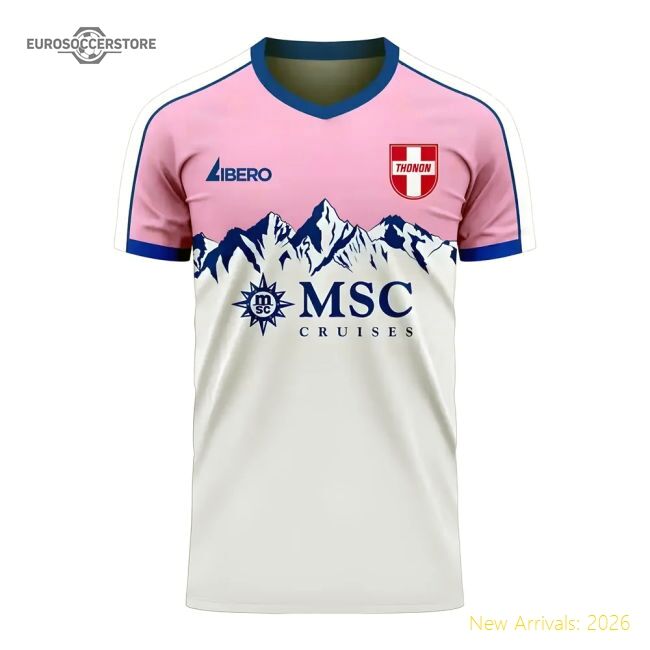 Professional-Grade Evian Thonon 2025-2026 Home Concept Shirt (Libero)