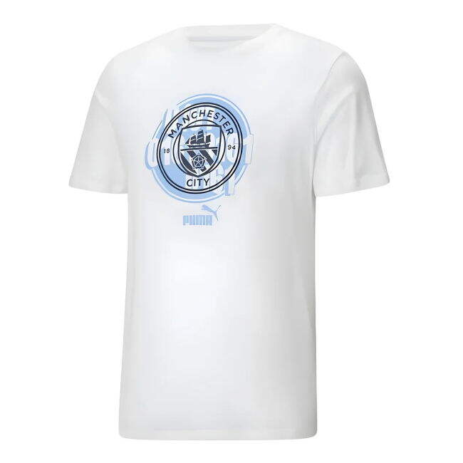 Man City Authentic 2024-2025 Man City ftblCulture Tee (White) (Gvar...