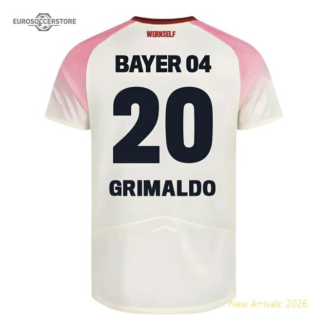 2025-2026 Bayer Leverkusen Alternate Jersey (kids) (grimaldo 20)