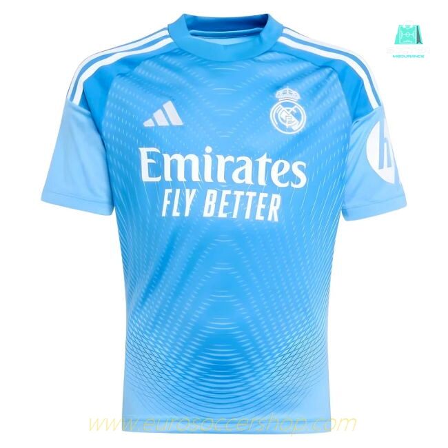 2025-2026 Real Madrid Home Youth Goalkeeper Kit