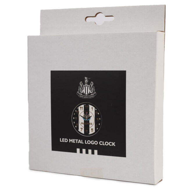 Elite Newcastle Newcastle United FC LED Stripe Wall Clock