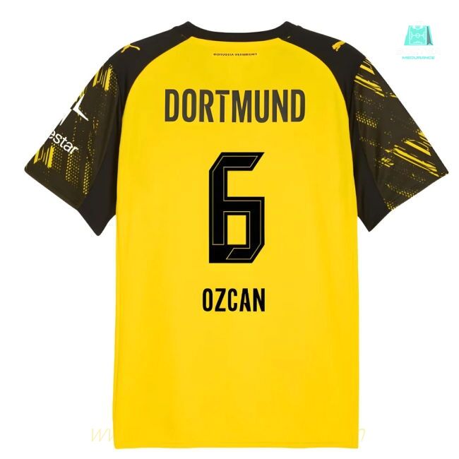 2025-2026 Borussia Dortmund Warm Up Jersey (Yellow) (Ozcan 6)