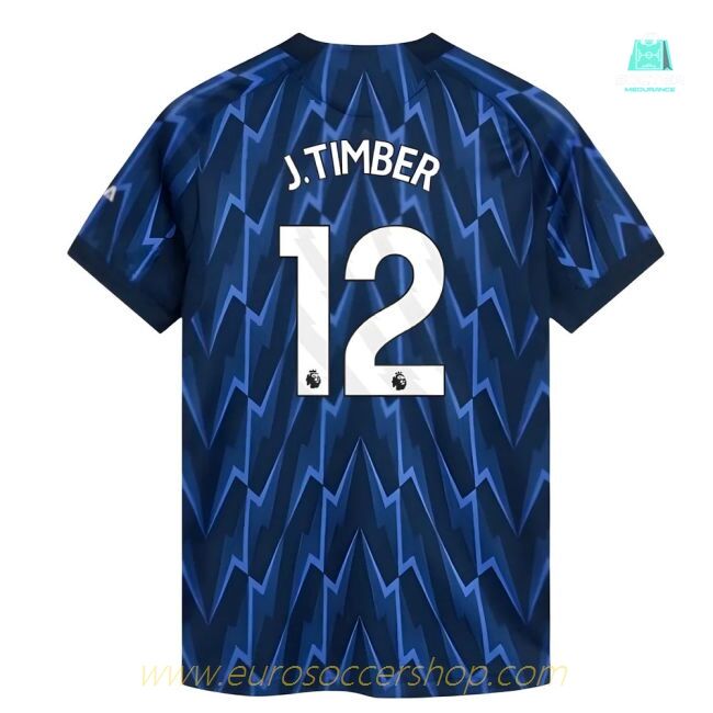 2025-2026 Arsenal Authentic Away Shirt (Womens) (J.Timber 12)