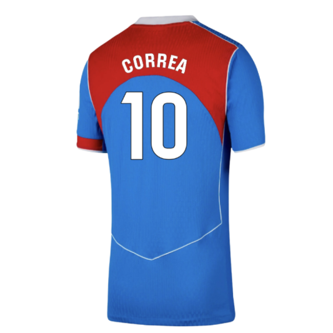 Euro Authentic 2025-2026 Atletico Madrid Authentic Third Shirt (Cor...