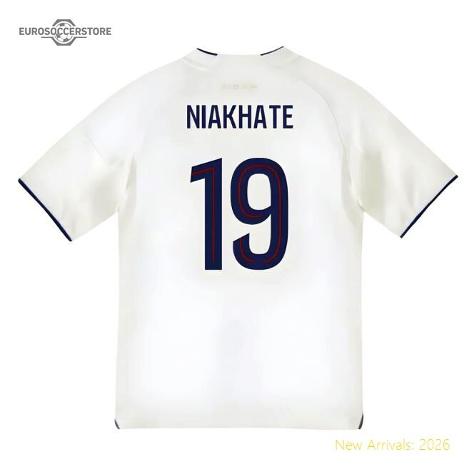 Performance 2025-2026 Olympique Lyon Home Shirt (Kids) (Niakhate 19)