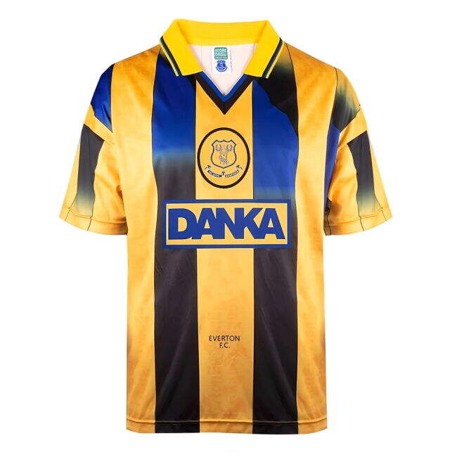Everton 1996 great value Away Soccer Jersey | genuine