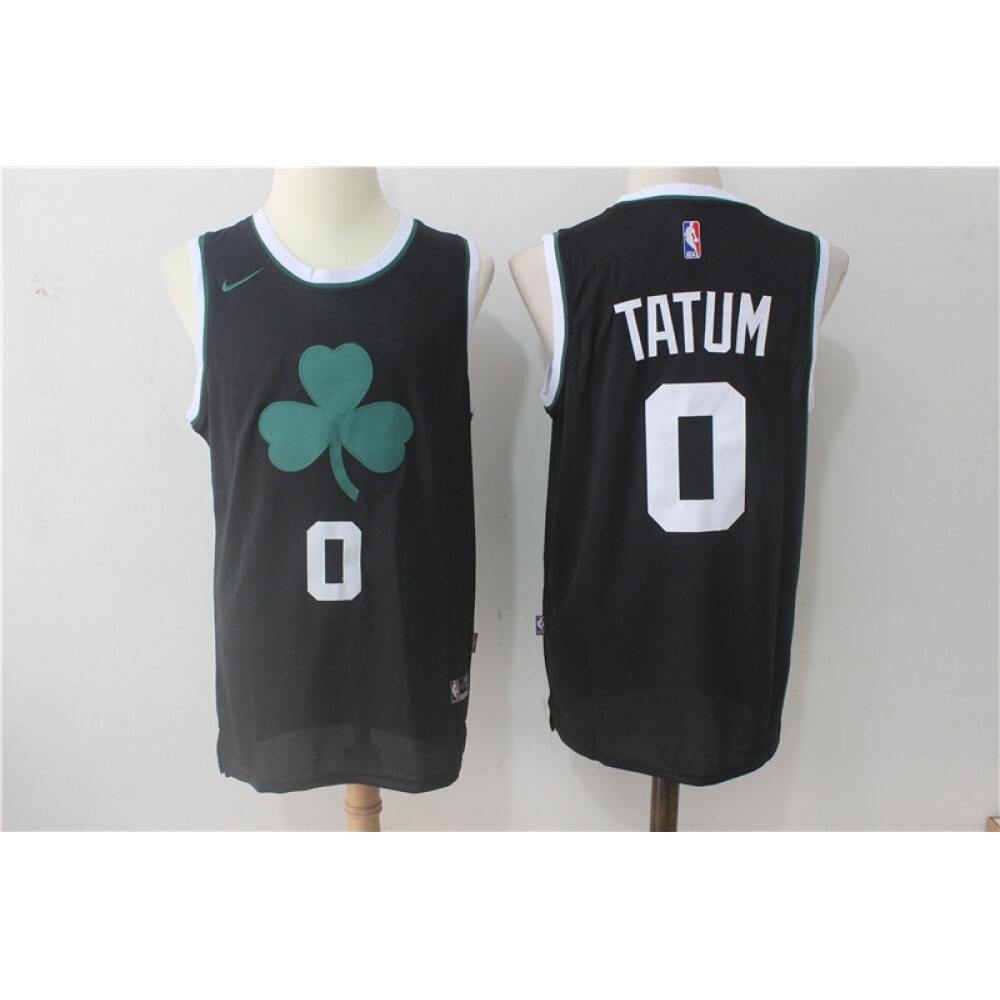 Premium Boston Celtics Jayson Tatum0 Black Jersey - - Game Day Essential