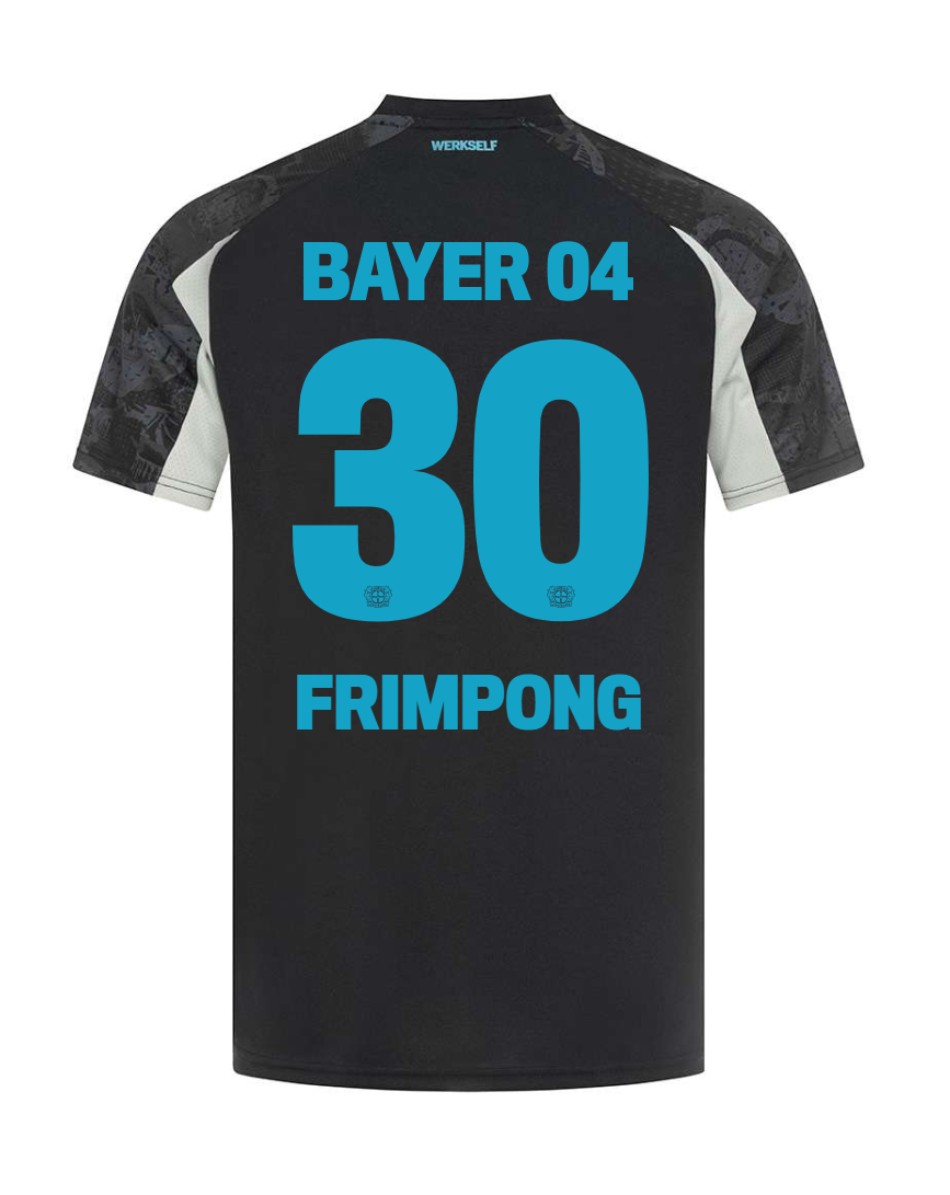FRIMPONG's Bayer 04 Leverkusen 30 Third Jersey for the 24-25 season
