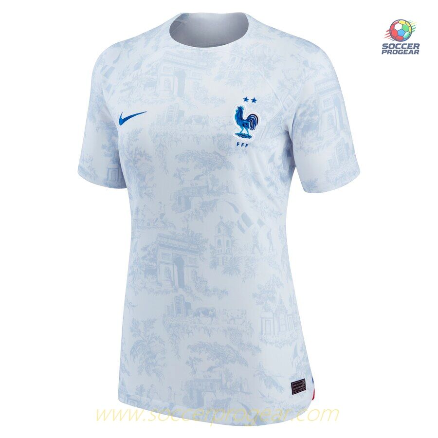 2022 WORLD CUP AWAY FRENCH TEAM WOMEN'S JERSEY