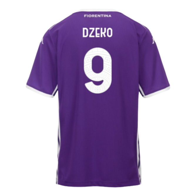 2025-2026 Fiorentina Home Shirt (Dzeko 9)