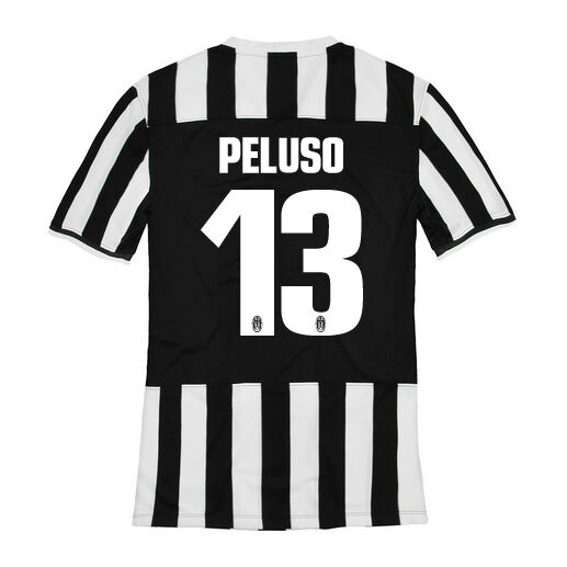 13-14 Juventus 13 Peluso Home Jersey Shirt - Official Replica 1483