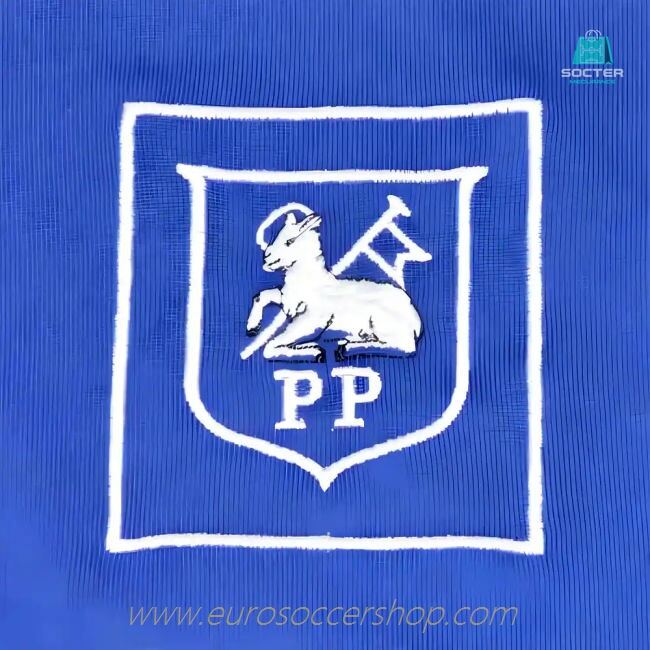 Preston North End 60's Away Royal Retro Football Shirt