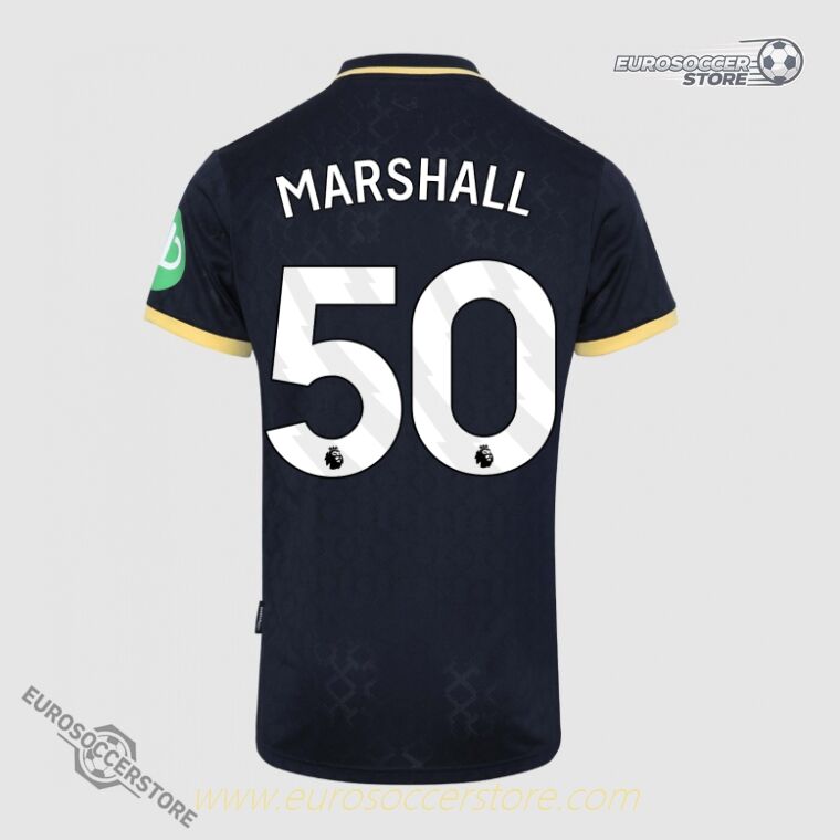 West Ham United Third MARSHALL 50 Football Jersey for the 25-26 Season