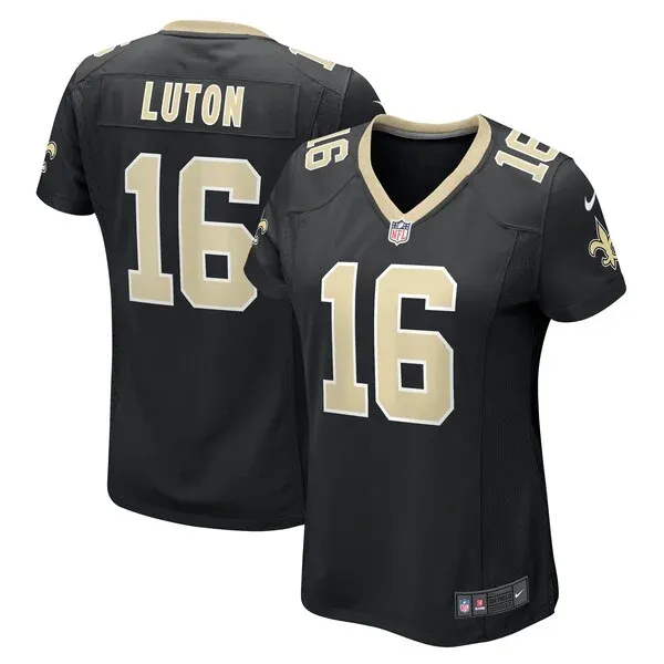 New Orleans Saints Game NFL Jersey - Black | Durable Football Apparel