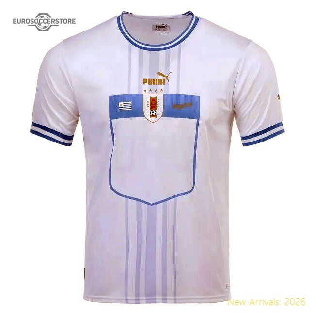 Football Uruguay Jersey - Premium 2022-2023 Edition Classic