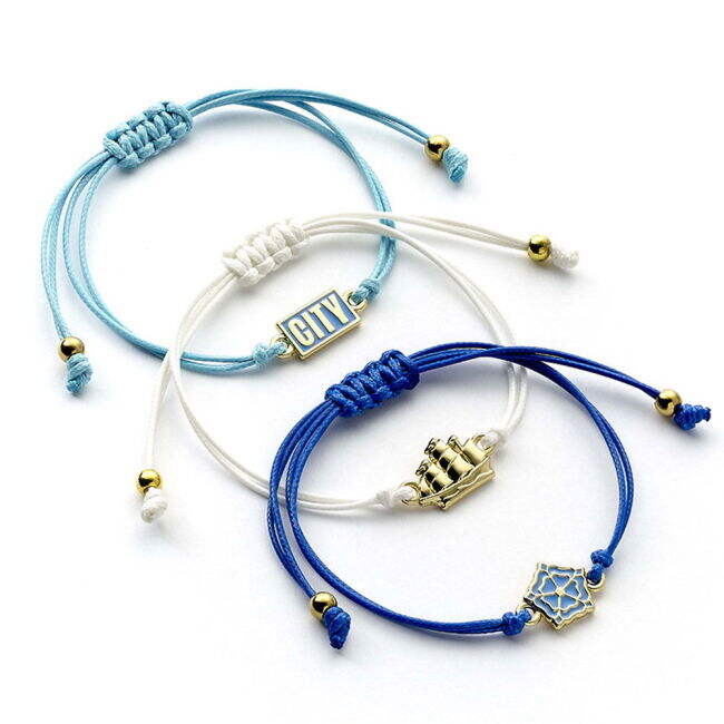 Women's Manchester City FC Friendship Bracelet Set