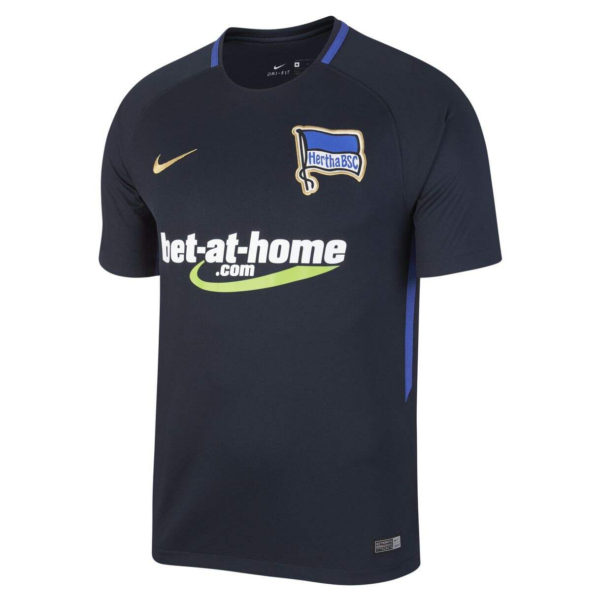 Hertha BSC Away 201718 Soccer Jersey Shirt - Official Replica 16044