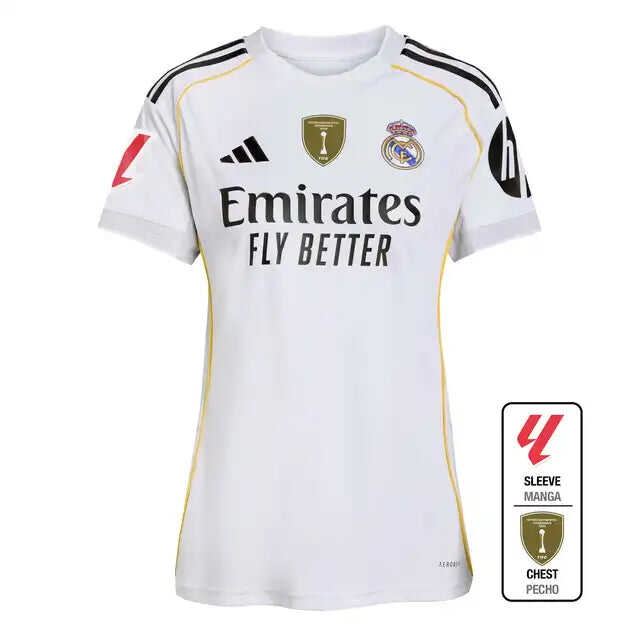 Women's Real Madrid Third Home Soccer Jersey 2025/26 Authentic Kit